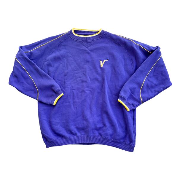 Vtg 1990s Puma Minnesota Vikings Sweatshirt Size XL - Picture 1 of 11